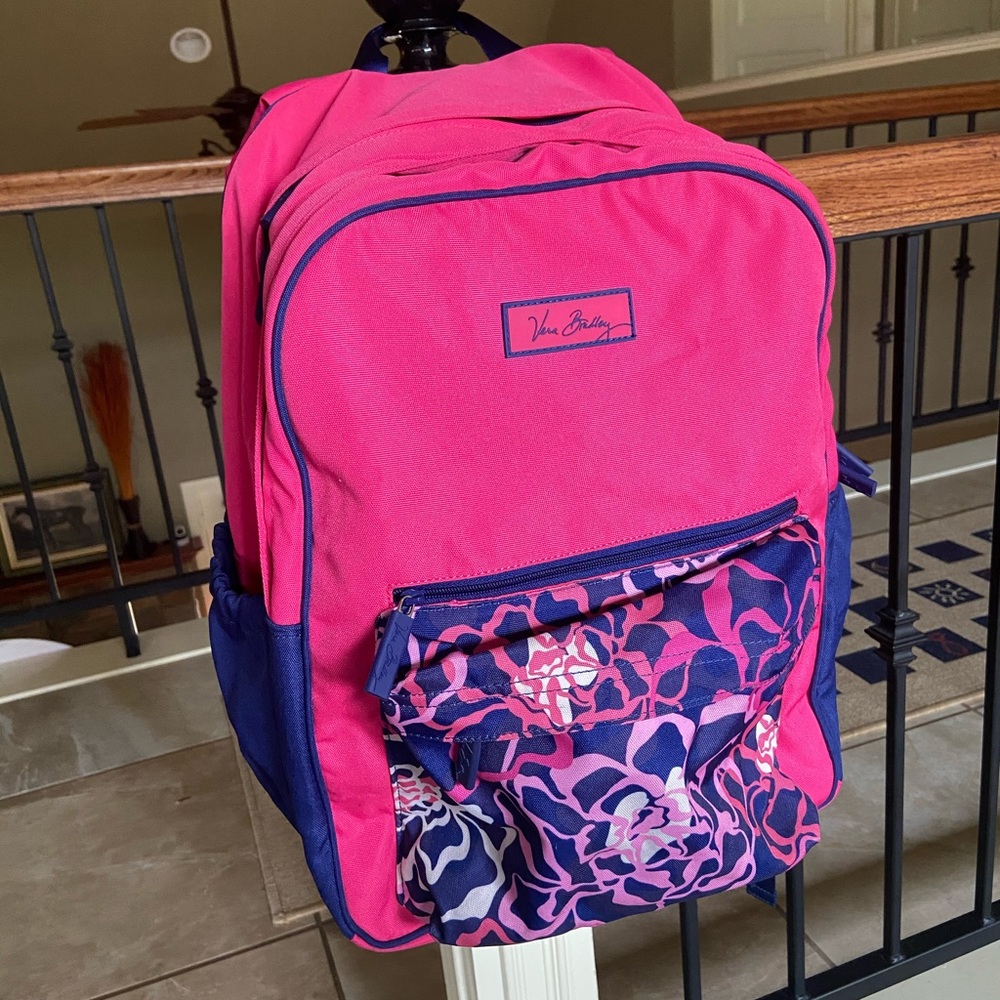 RETIRED VERA BRADLEY PRINTED BACKPACK